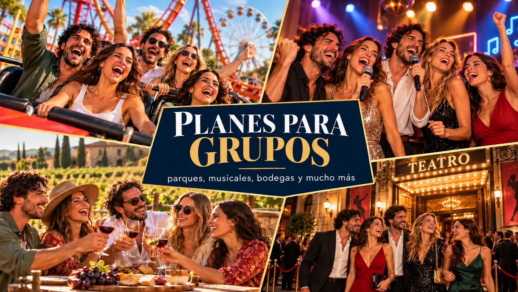 Planes para grupos - opciones, entradas y precios